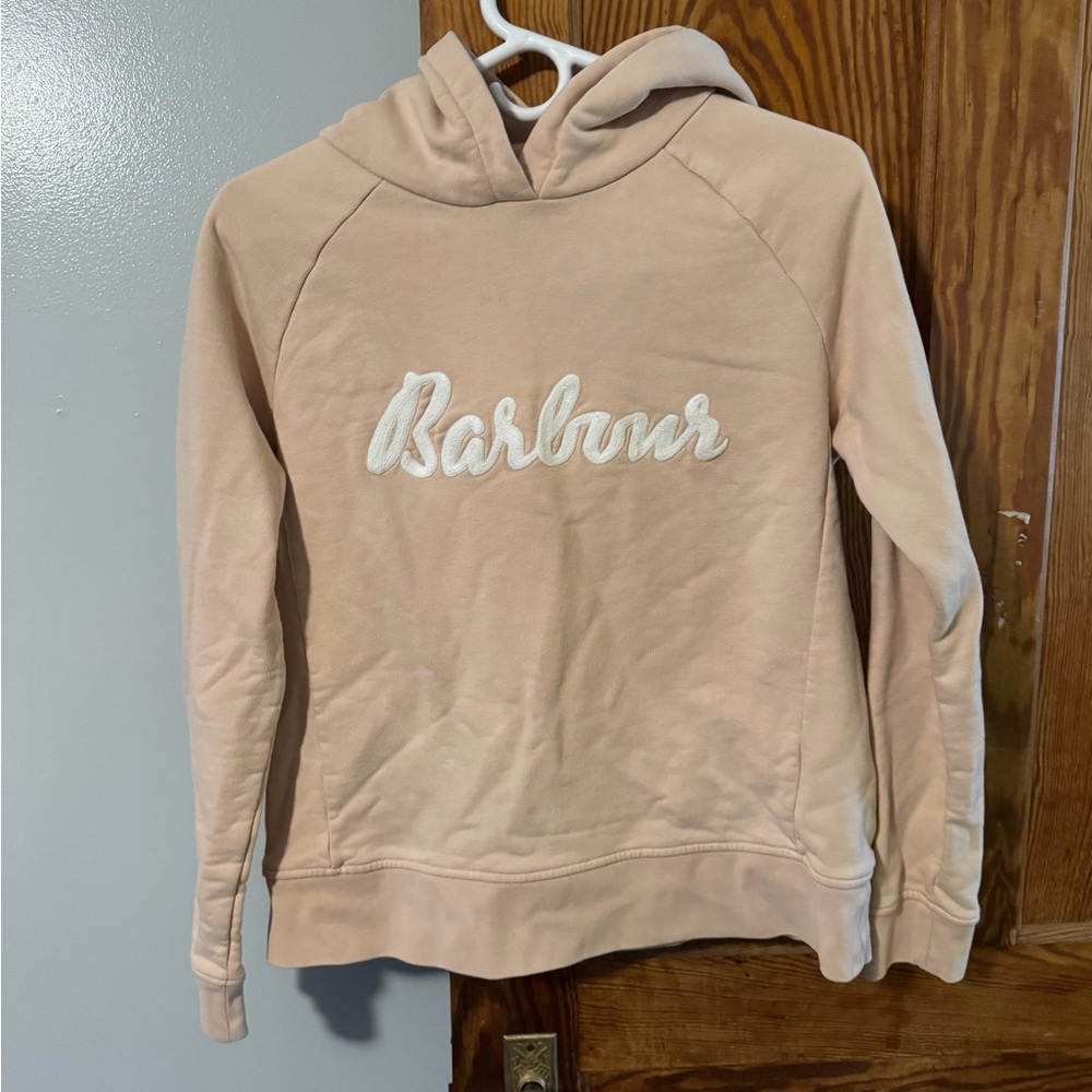 Barbour Women's Pink Hoodie Hoodie